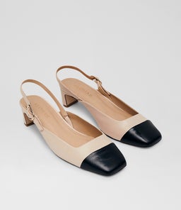 LINDY AG BLACK CREAM LEATHER