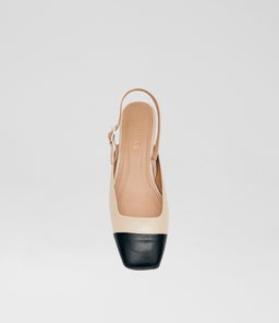 LINDY AG BLACK CREAM LEATHER