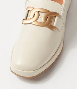 LUIGI AL CREAM LEATHER