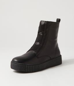 DATE AL BLACK LEATHER