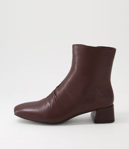WOMAN AL DARK BROWN LEATHER