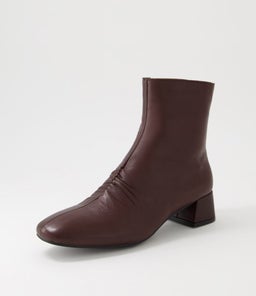 WOMAN AL DARK BROWN LEATHER