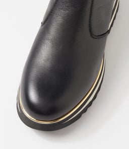 HICCUP AL BLACK LEATHER