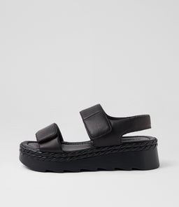 SECRET AL BLACK LEATHER