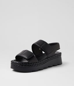 SECRET AL BLACK LEATHER