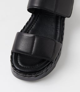 SECRET AL BLACK LEATHER
