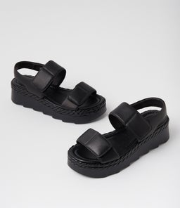 SECRET AL BLACK LEATHER