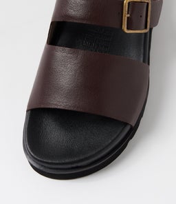 VACATE AL DARK BROWN LEATHER