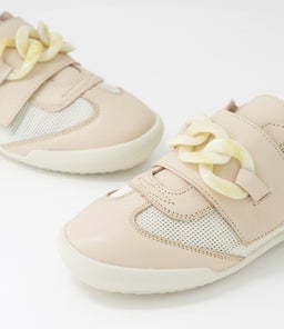 JAYDEN AL NAKED MESH LEATHER MESH
