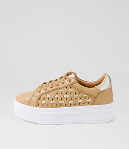 ILONA AL CAMEL GOLD LEATHER