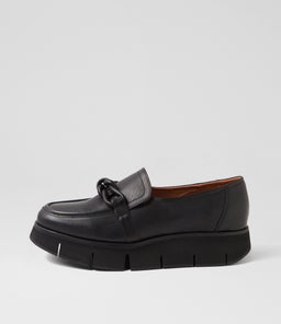 BAILEY AL BLACK LEATHER