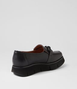 BAILEY AL BLACK LEATHER