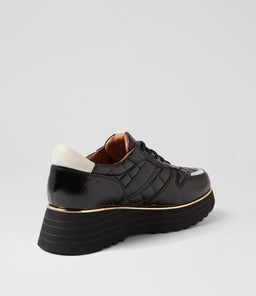 HELENA AL BLACK BLACK PATENT SYNTHETIC