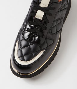 HELENA AL BLACK BLACK PATENT SYNTHETIC