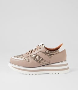 HELENA AL DK STONE LEATHER SYNTHETIC