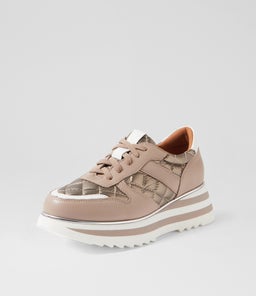 HELENA AL DK STONE LEATHER SYNTHETIC
