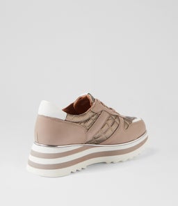 HELENA AL DK STONE LEATHER SYNTHETIC