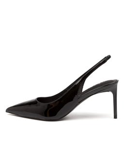 SLING AM BLACK PATENT LEATHER
