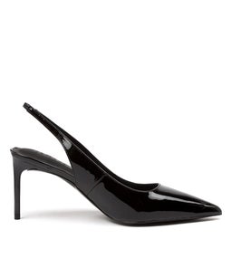 SLING AM BLACK PATENT LEATHER