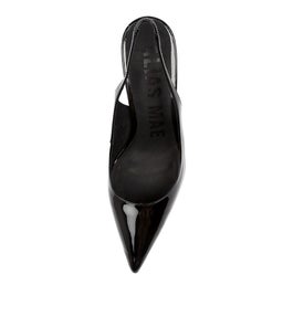 SLING AM BLACK PATENT LEATHER