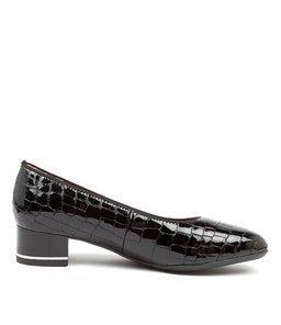 GRAZ 38 AR SCHWARZ CROC LEATHER