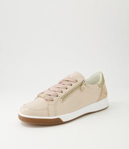 ROM 32 AR NUDE PLATINO (NUDE SILVER) LEATHER