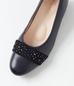NIZZA 13 AR NAVY LEATHER
