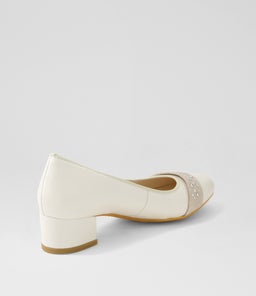 NIZZA 13 AR CREME SHELL PLATINUM LEATHER
