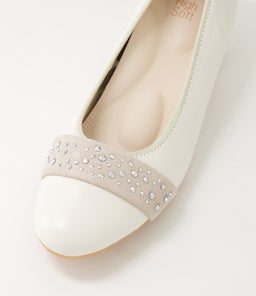 NIZZA 13 AR CREME SHELL PLATINUM LEATHER