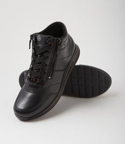 OSAKA 08 AR BLACK LEATHER