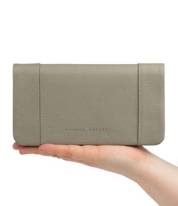 SOME TYPE OF LOVE LIGHT GREY LEATHER