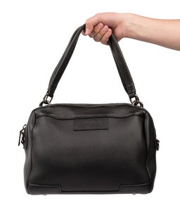 DON'T ASK AX BLACK LEATHER