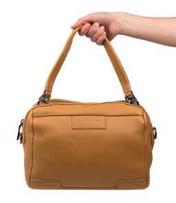 DON'T ASK AX TAN LEATHER