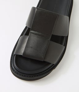 MOON DANCER AX BLACK LEATHER