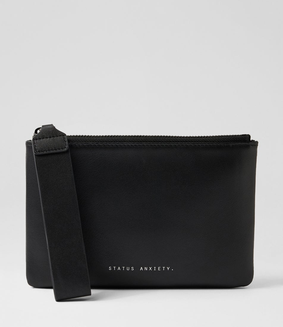 Take Your Chances Black Leather Wallet