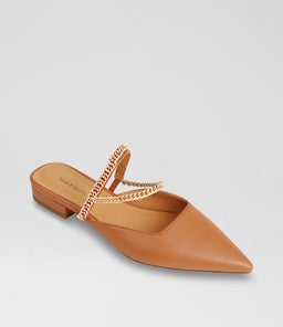 ON THE GO FLAT B2 CAMEL LEATHER