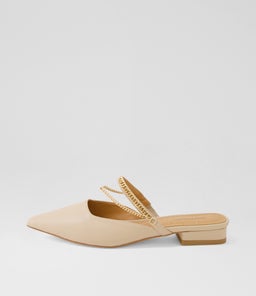 ON THE GO FLAT B2 SAND LEATHER