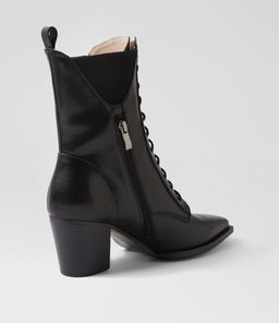JUMPING SHIP B2 BLACK LEATHER