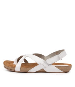 YAZMINE BE WHITE LEATHER