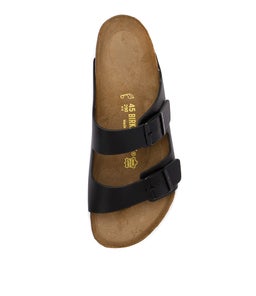 ARIZONA MEN'S BLACK LEATHER