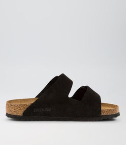 ARIZONA MEN'S BLACK SUEDE LEATHER