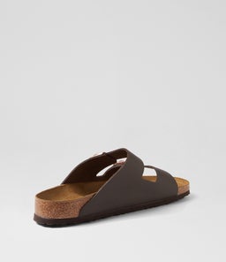 ARIZONA MEN'S DARK BROWN SMOOTH LEATHER