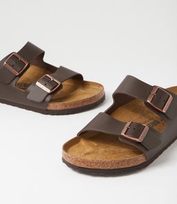 ARIZONA MEN'S DARK BROWN SMOOTH LEATHER