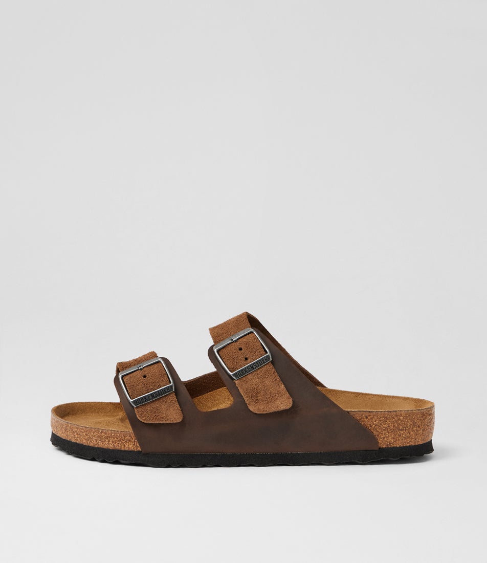Arizona Men's Dk Tea Oiled Leather
