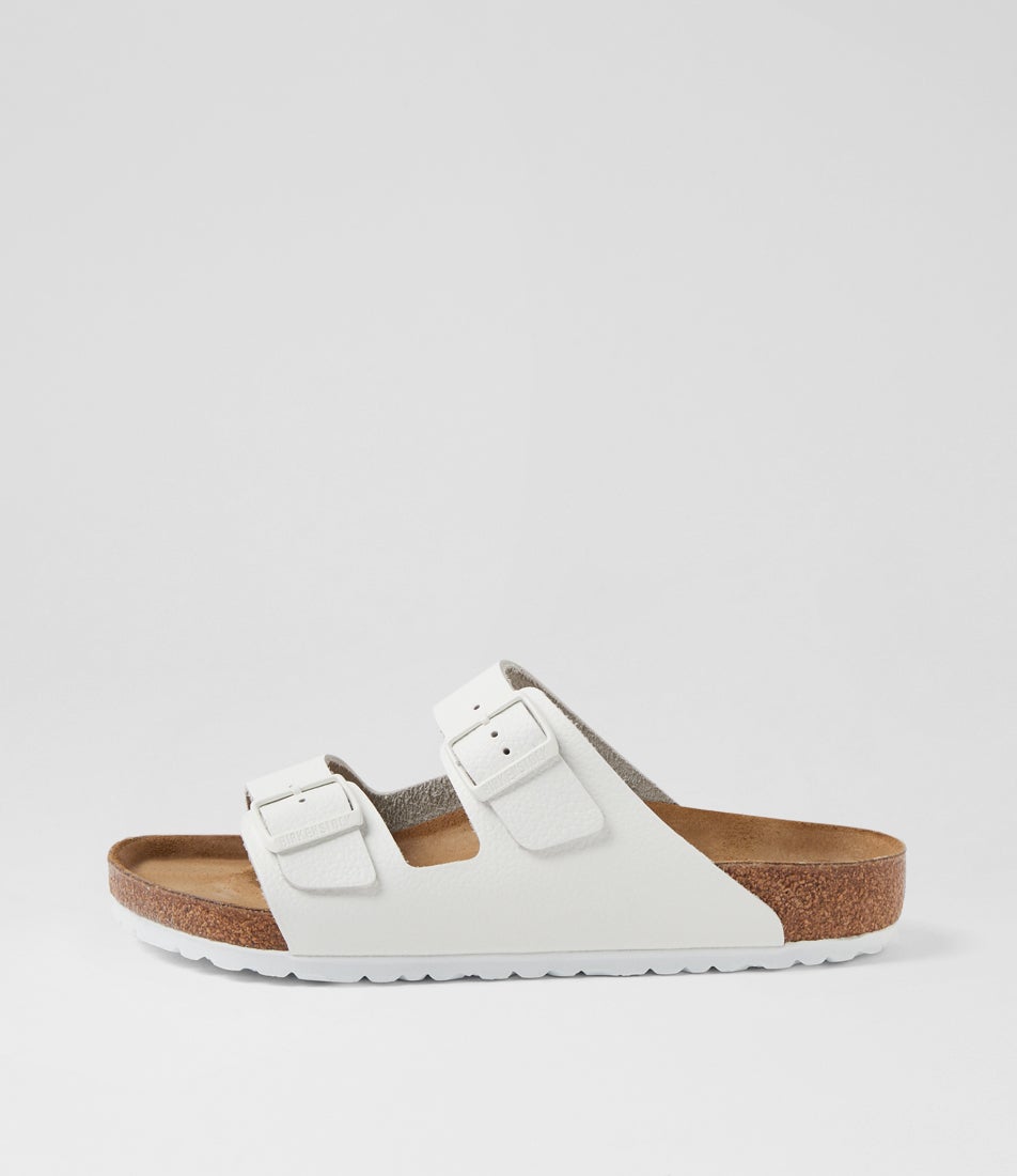 Arizona Mens White Slides