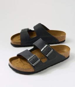 ARIZONA BLACK OILED LEATHER