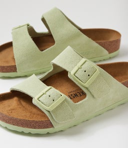 ARIZONA FADED LIME SUEDE