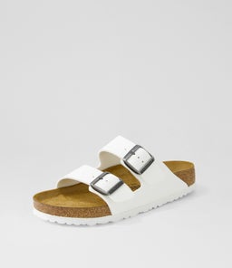 ARIZONA WHITE GUNMETAL BIRKOFLOR
