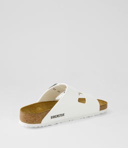 ARIZONA WHITE GUNMETAL BIRKOFLOR