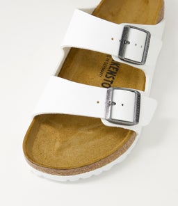 ARIZONA WHITE GUNMETAL BIRKOFLOR